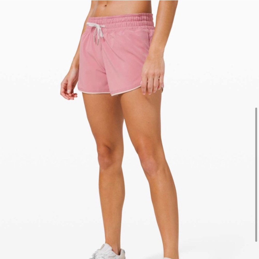 NWT Lululemon Choose a Side MR Short 3" Pink Bliss